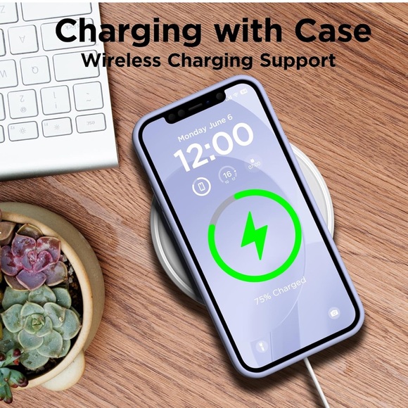 IPhone 12/12 pro case 6.1” Light Blue Brand New - Picture 7 of 10